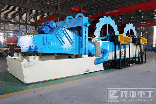 輪斗式洗砂機一小時產量有多少？