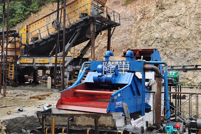 砂石清洗機+細砂回收機，讓你洗砂干凈量又