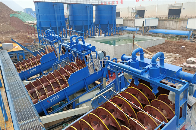 沙包土洗砂生產線如何配置？洗砂機怎么。